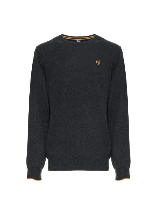 Dunkelgrauer Sergio Tacchini Strickpullover