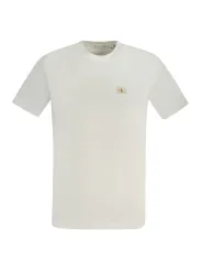 "Calvin Klein T-Shirts im Sale | ÖkoLogo T-Shirt mit Rundhals aus 95% Recycling-Baumwolle online kaufen"|Planet-Deluxe