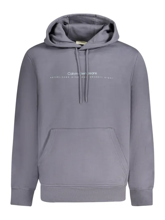 "Calvin Klein Sweatshirts im Sale | Langarm Hoodie Logo Print Baumwollmix online kaufen"|Planet-Deluxe