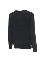 Dunkelgrauer melierter Sergio Tacchini Pullover