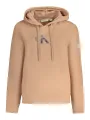 Calvin Klein Hoodie: Logo-Druck, 50% Baumwolle, Langarm