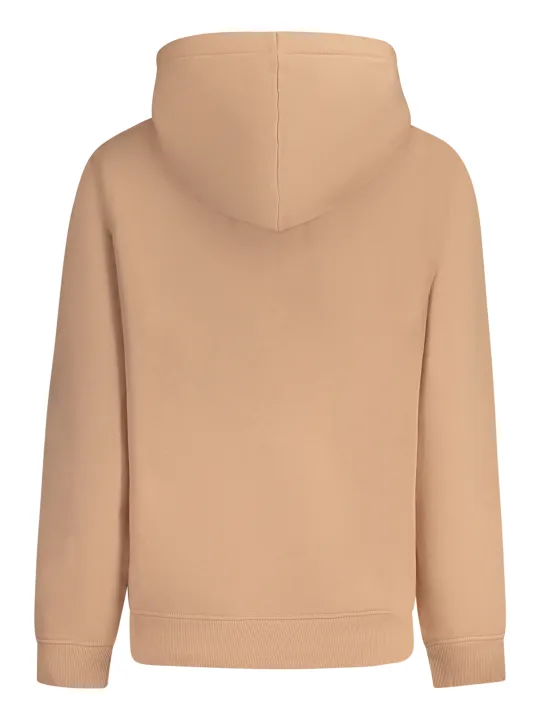 Calvin Klein Hoodie: Logo-Druck, 50% Baumwolle, Langarm