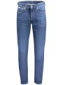 "Calvin Klein Jeans im Sale | Schmal geschnittene Jeans mit 5 Taschen und Logo online kaufen"|Planet-Deluxe