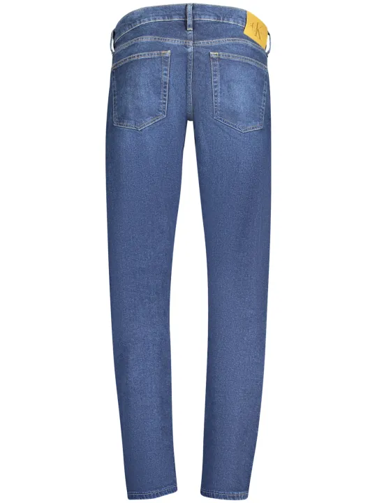 "Calvin Klein Jeans im Sale | Schmal geschnittene Jeans mit 5 Taschen und Logo online kaufen"|Planet-Deluxe