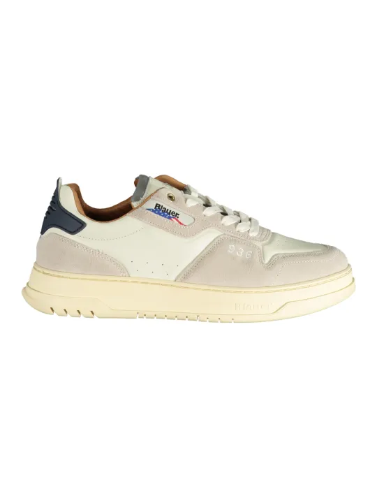 "Blauer Sneakers im Sale | Harper Sportsneaker mit Print und Logo online kaufen"|Planet-Deluxe