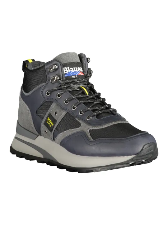 "Blauer Sneakers im Sale | Blauer Sneakers Mars Kontrastdetails Herausnehmbares Fussbett online kaufen"|Planet-Deluxe