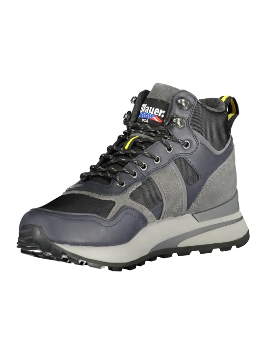 "Blauer Sneakers im Sale | Blauer Sneakers Mars Kontrastdetails Herausnehmbares Fussbett online kaufen"|Planet-Deluxe