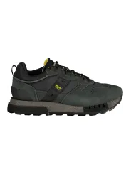 "Blauer Sneakers im Sale | KONTRASTSNEAKER MIT LOGO UND HERAUSNEHMBAREM FUSSBETT online kaufen"|Planet-Deluxe