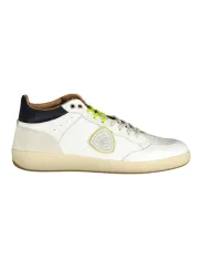 "Blauer Sneakers im Sale | Blauer Sneaker mit Kontrastdetails und herausnehmbarem Fußbett online kaufen"|Planet-Deluxe