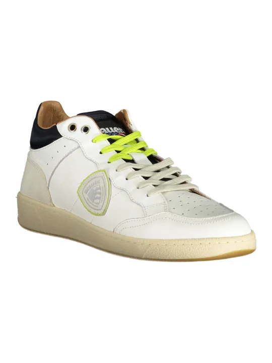 "Blauer Sneakers im Sale | Blauer Sneaker mit Kontrastdetails und herausnehmbarem Fußbett online kaufen"|Planet-Deluxe
