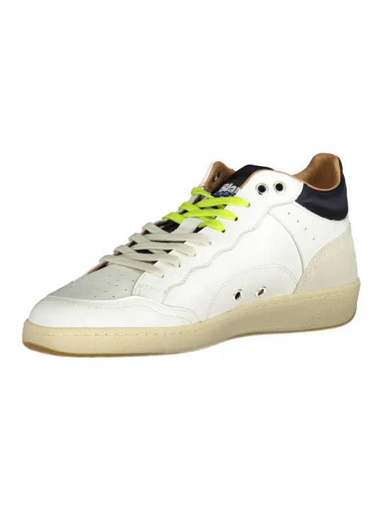 "Blauer Sneakers im Sale | Blauer Sneaker mit Kontrastdetails und herausnehmbarem Fußbett online kaufen"|Planet-Deluxe