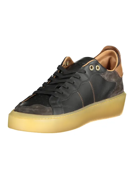 "Blauer Sneakers im Sale | Sport Sneaker mit Kontrasten und Wechselfußbett online kaufen"|Planet-Deluxe