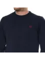 Blauer Sergio Tacchini Strickpullover Blau