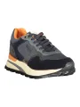 "Blauer Sneakers im Sale | Blauer Sneakers mit Kontrastdetails und Wechsel-Fußbett online kaufen"|Planet-Deluxe