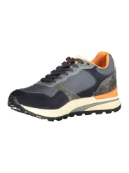 "Blauer Sneakers im Sale | Blauer Sneakers mit Kontrastdetails und Wechsel-Fußbett online kaufen"|Planet-Deluxe
