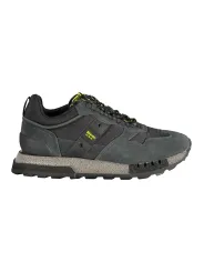 "Blauer Sneakers im Sale | Blauer Sneakers mit Kontrastdetails und Wechselsohle online kaufen"|Planet-Deluxe