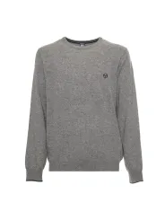 Grauer Sergio Tacchini Pullover mit Logo