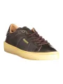 "Blauer Sneakers im Sale | KONTRAST SCHNÜRSCHUH MIT EINLEGESOHLE UND LOGO online kaufen"|Planet-Deluxe
