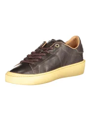 "Blauer Sneakers im Sale | KONTRAST SCHNÜRSCHUH MIT EINLEGESOHLE UND LOGO online kaufen"|Planet-Deluxe