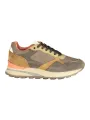 "Blauer Sneakers im Sale | Blauer Kontrast-Sneaker mit Wechselfußbett und Logo online kaufen"|Planet-Deluxe