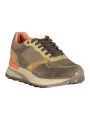 "Blauer Sneakers im Sale | Blauer Kontrast-Sneaker mit Wechselfußbett und Logo online kaufen"|Planet-Deluxe