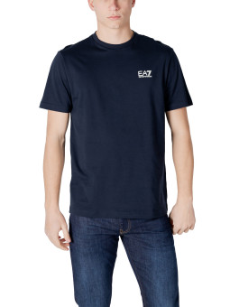 Schwarzes EA7 T-Shirt für Herren