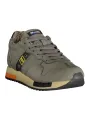 "Blauer Sneakers im Sale | Kontrast Sneaker mit Schnürsenkeln und herausnehmbarem Fußbett online kaufen"|Planet-Deluxe