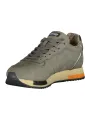 "Blauer Sneakers im Sale | Kontrast Sneaker mit Schnürsenkeln und herausnehmbarem Fußbett online kaufen"|Planet-Deluxe