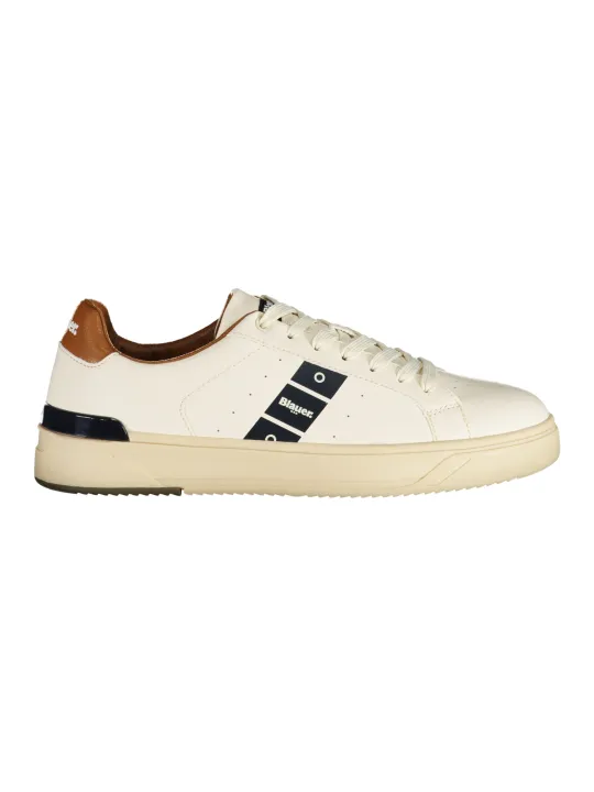 "Blauer Sneakers im Sale | Blauer Sneakers mit Kontrastdetails und Einlegesohle online kaufen"|Planet-Deluxe