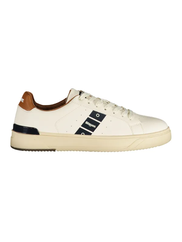 "Blauer Sneakers im Sale | Blauer Sneakers mit Kontrastdetails und Einlegesohle online kaufen"|Planet-Deluxe