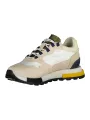 "Blauer Sneakers im Sale | Blauer Kontrast-Sneaker mit Logo und Wechselfußbett online kaufen"|Planet-Deluxe