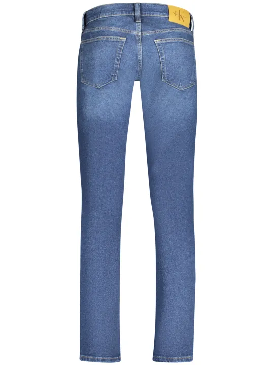 "Calvin Klein Jeans im Sale | SLIM FIT JEANS MIT LOGO UND 5 TASCHEN online kaufen"|Planet-Deluxe