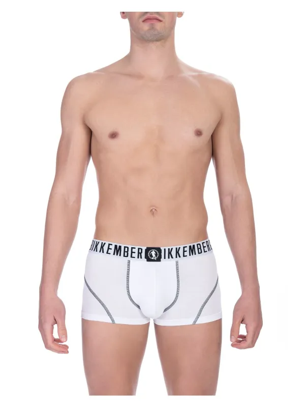 Weiße Bikkembergs Herren Boxer Briefs Weiße Bikkembergs Herren Boxer Briefs