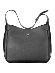 GUESS Fedora Tasche Schwarz – Verstellbarer Griff, Seltenheit