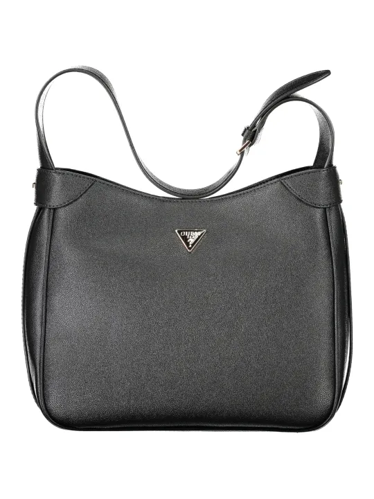 GUESS Fedora Tasche Schwarz – Verstellbarer Griff, Seltenheit