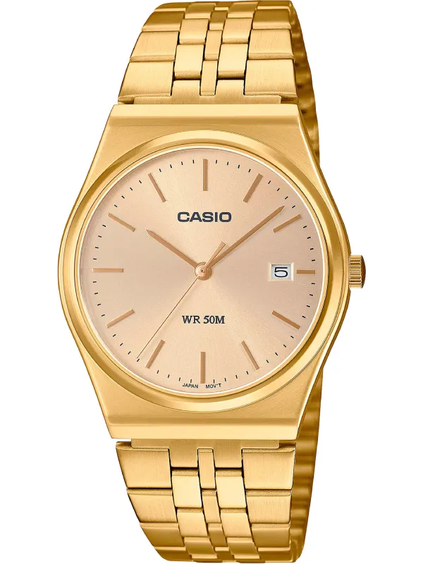 Goldene Casio Herrenarmbanduhr Gelb Goldene Casio Herrenarmbanduhr Gelb