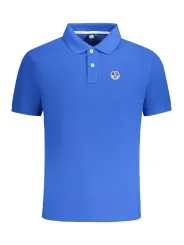 "North Sails Poloshirts im Sale | Poloshirt Kurzarm 2 Knöpfe Logo Applikation online kaufen"|Planet-Deluxe