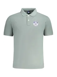 "North Sails Poloshirts im Sale | Poloshirt Kurzarm mit Druck und Logo 2 Knöpfe online kaufen"|Planet-Deluxe