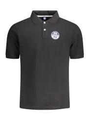 "North Sails Poloshirts im Sale | Poloshirt Kurzarm 2 Knopf Logo Druck online kaufen"|Planet-Deluxe