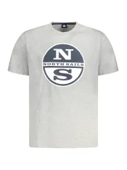 "North Sails T-Shirts im Sale | Kurzarm TShirt Rundhals Logo North Sails GR0926 online kaufen"|Planet-Deluxe