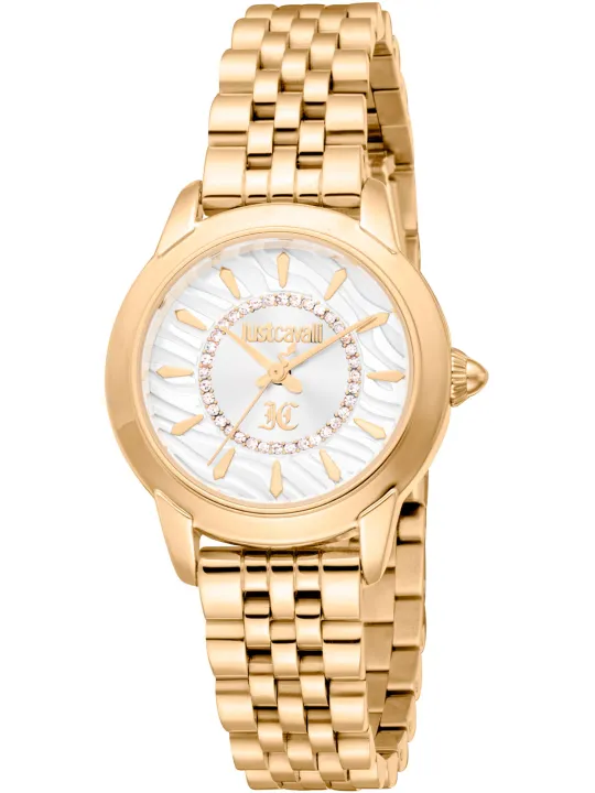Goldfarbene Just Cavalli Damen Uhr