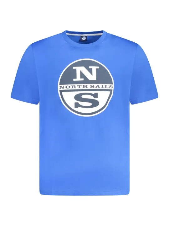 "North Sails T-Shirts im Sale | Kurzarmshirt Rundhals Logo Druck North Sails 996018000 online kaufen"|Planet-Deluxe