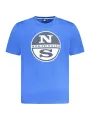 "North Sails T-Shirts im Sale | Kurzarmshirt Rundhals Logo Druck North Sails 996018000 online kaufen"|Planet-Deluxe