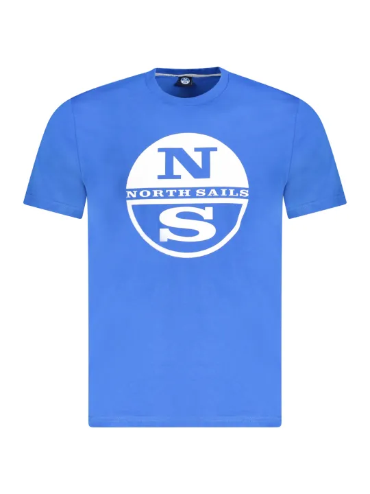"North Sails T-Shirts im Sale | Kurzarm TShirt Rundhals Logo North Sails 996017000 BL0760 online kaufen"|Planet-Deluxe