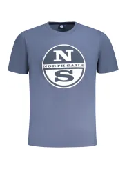 "North Sails T-Shirts im Sale | Logo Print Kurzarmshirt Rundhals  online kaufen"|Planet-Deluxe