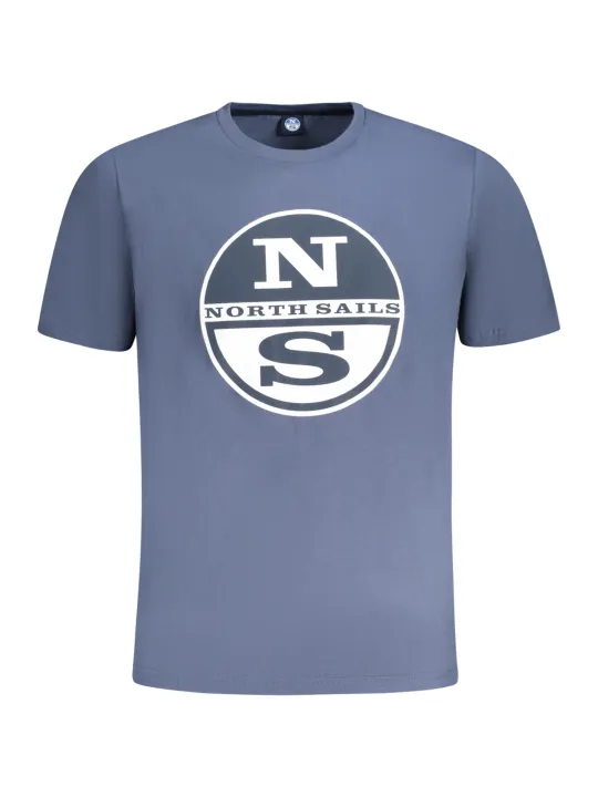 "North Sails T-Shirts im Sale | Logo Print Kurzarmshirt Rundhals  online kaufen"|Planet-Deluxe
