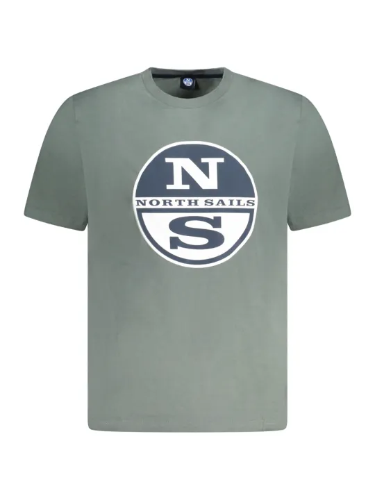 "North Sails T-Shirts im Sale | Logo Print Rundhals T-Shirt Kurzarm  online kaufen"|Planet-Deluxe
