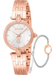 Rosegoldene Just Cavalli Damenuhr Rosa