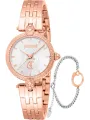 Rosegoldene Just Cavalli Damenuhr Rosa