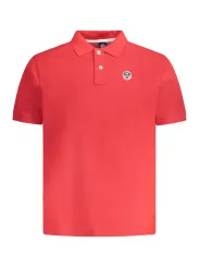 "North Sails Poloshirts im Sale | Kurzarm Polo mit Knöpfen und Logo Applikation online kaufen"|Planet-Deluxe
